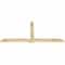 Ekena Millwork Eugene Rough Sawn Timber Gable Bracket, Douglas Fir, 72"W x 33"H x 2"D x 4"F, 11/12 Pitch GBW072X33X0204EUG00RDF - alternate 2